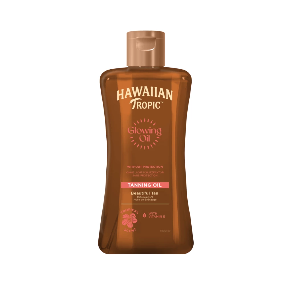 Hawaiian Tropic - Glowing Oil 200 mlosoitteessa Kicks.fi
