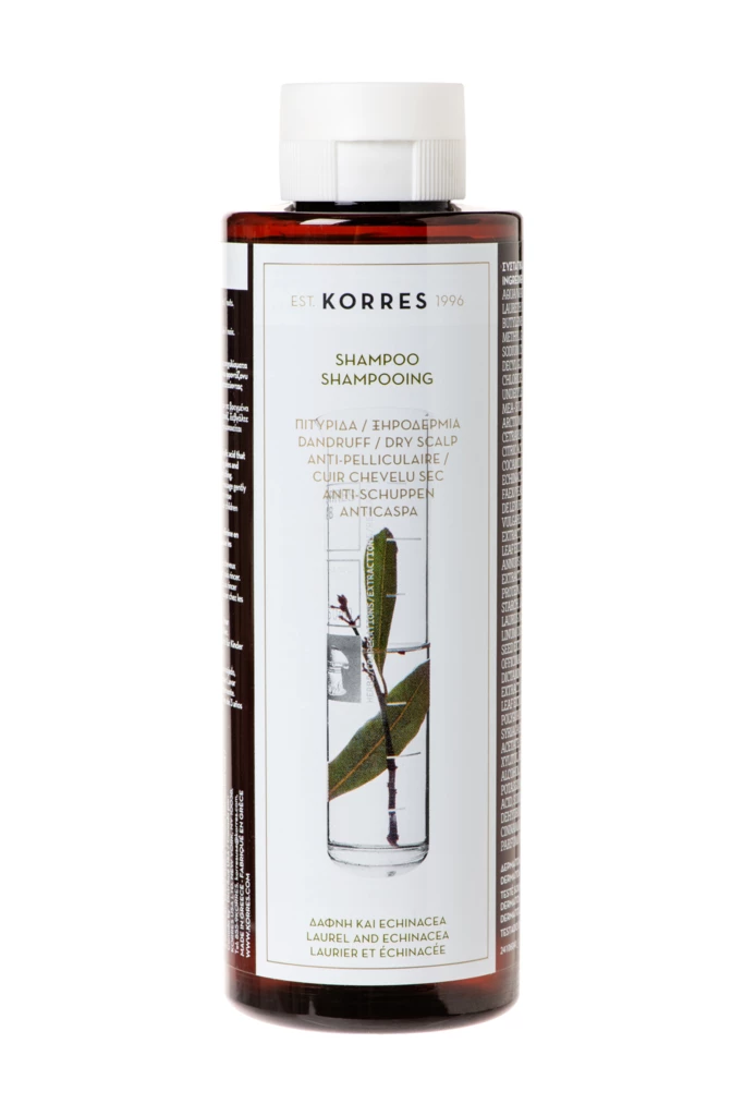 Korres - Laurel + Echinacea Shampoo Against Dandruff + Dry Scalp 250 ml på KICKS.se
