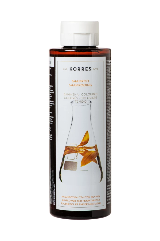 Korres - Sunflower + Mountain Tea Shampoo For Dyed Hair 250 ml på KICKS.se