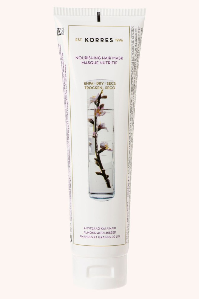 Almond Oil + Linseed Hair Mask For Dry & Damaged Hair 125 ml Almond Oil + Linseed Hair Mask For Dry & Damaged Hair 125 ml