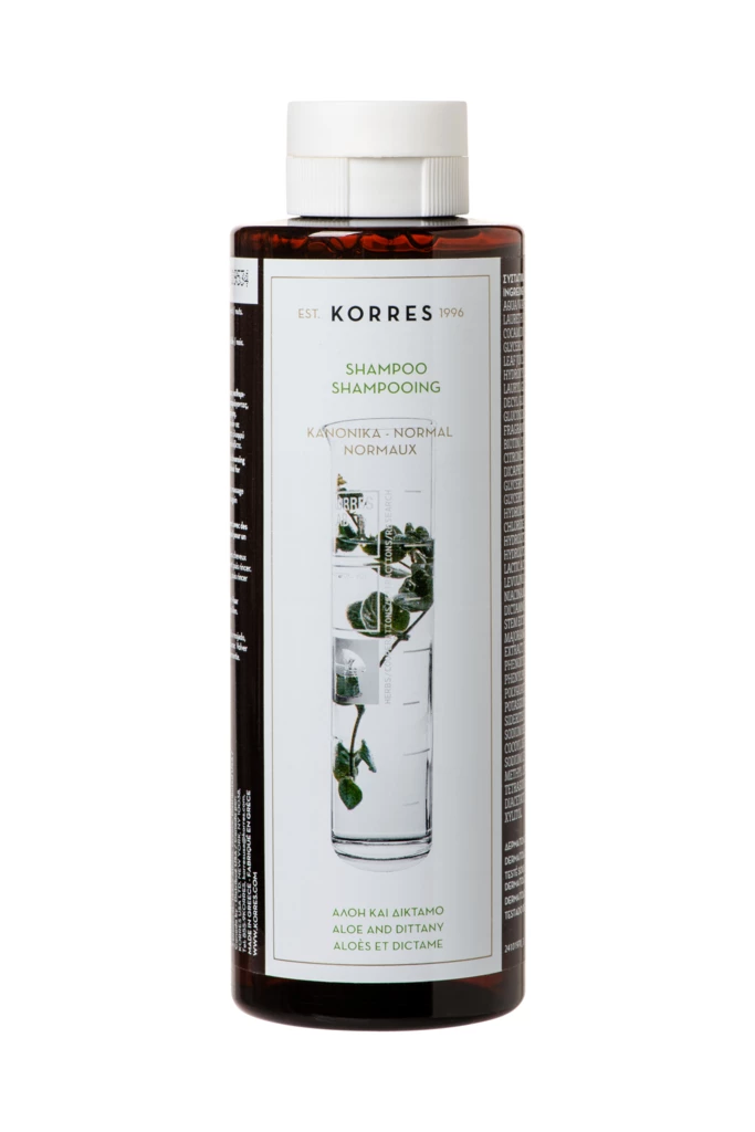 Korres - Aloe + Dittany Shampoo For Normal Hair 250 ml på KICKS.se