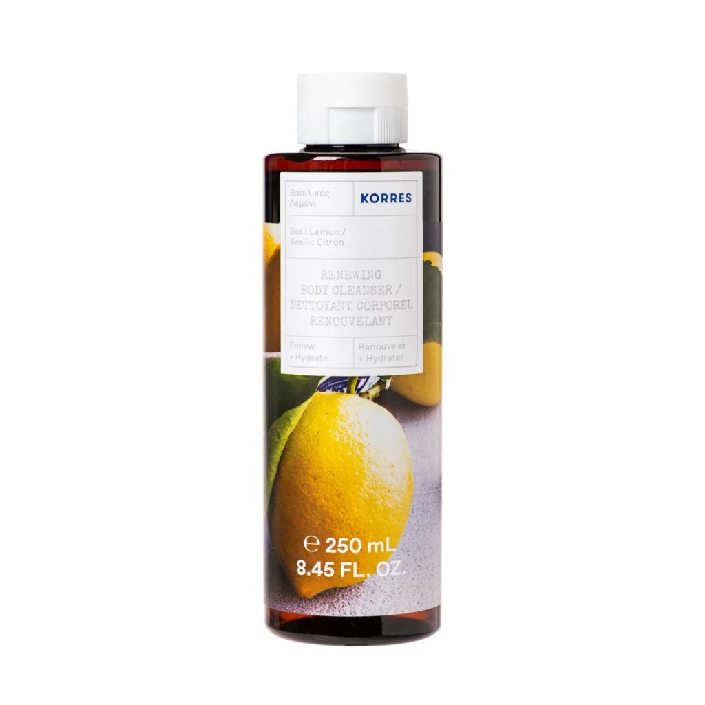 Korres - Basil Lemon Shower Gel 250 ml på KICKS.se