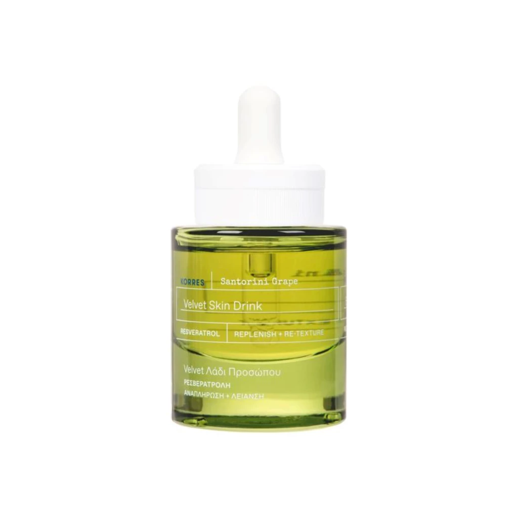 Korres - Santorini Grape Velvet Skin Drink Face Oil 30 ml på KICKS.se
