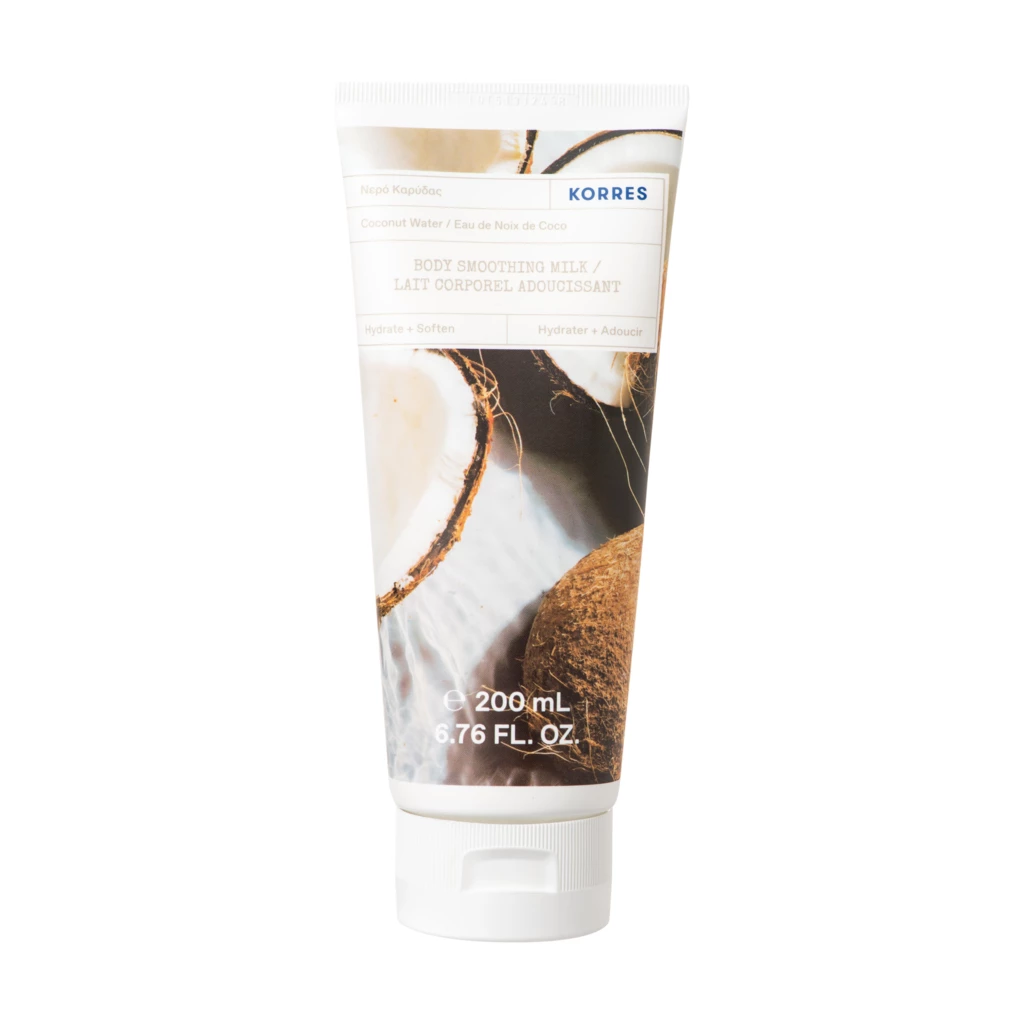 Korres - Coconut Water Body Smoothing Milk 200 ml på KICKS.se