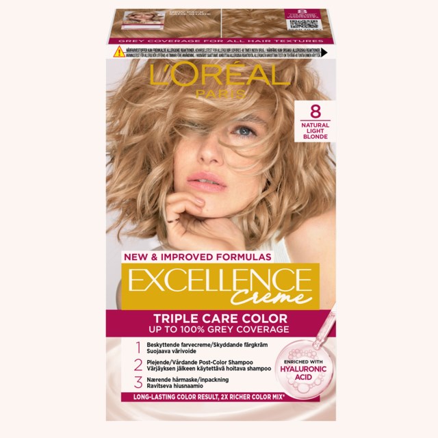 Excellence Crème 8 Light Blonde Excellence Crème 8 Light Blonde