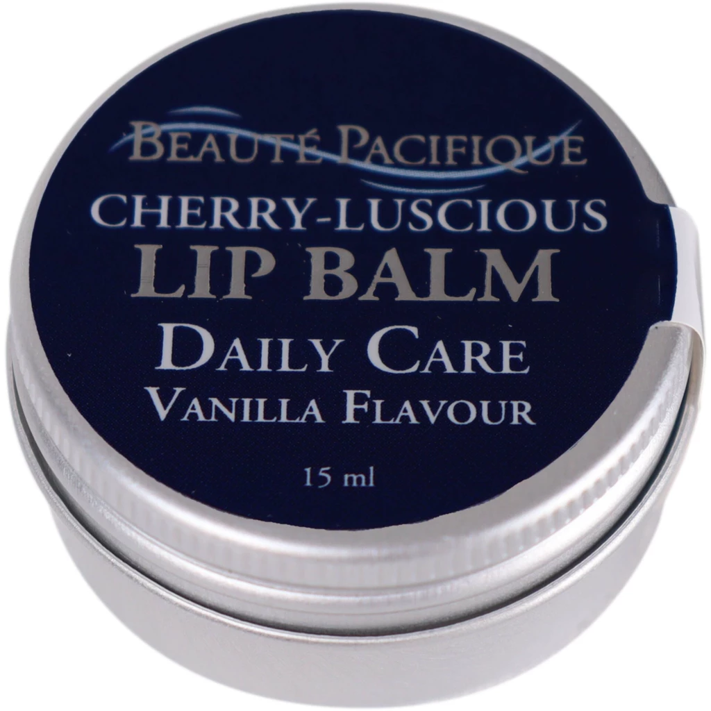Beauté Pacifique - Cherry-Luscious Lip Balm Daily Care Vanilla Flavourosoitteessa Kicks.fi