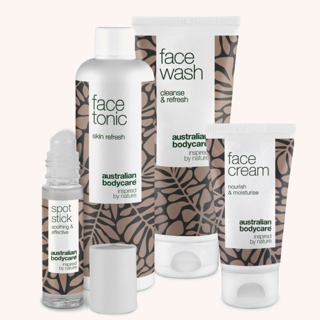 4-Step Face Care Kit For Blackheads, Pimples And Blemishes 250 ml