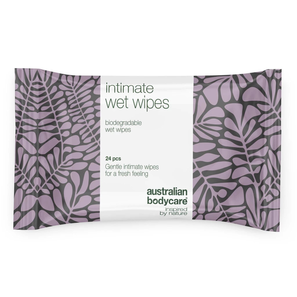 Australian Bodycare - Intimate Wet Wipes – Refreshing and pH-Balanced Wipes for Daily Intimate Care 24 pcs på KICKS.se