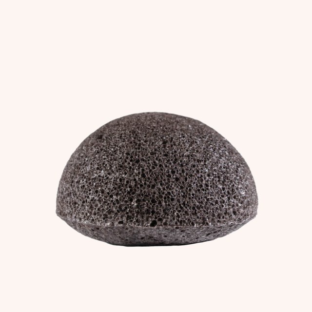 Konjac Sponge With Activated Charcoal – Natural Exfoliation For Pimples And Blackheads Konjac Sponge