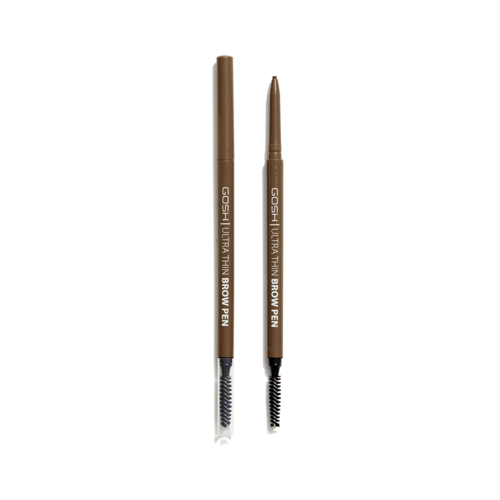 Gosh Copenhagen - Ultra Thin Brow Pen 002 Greybrown på KICKS.no