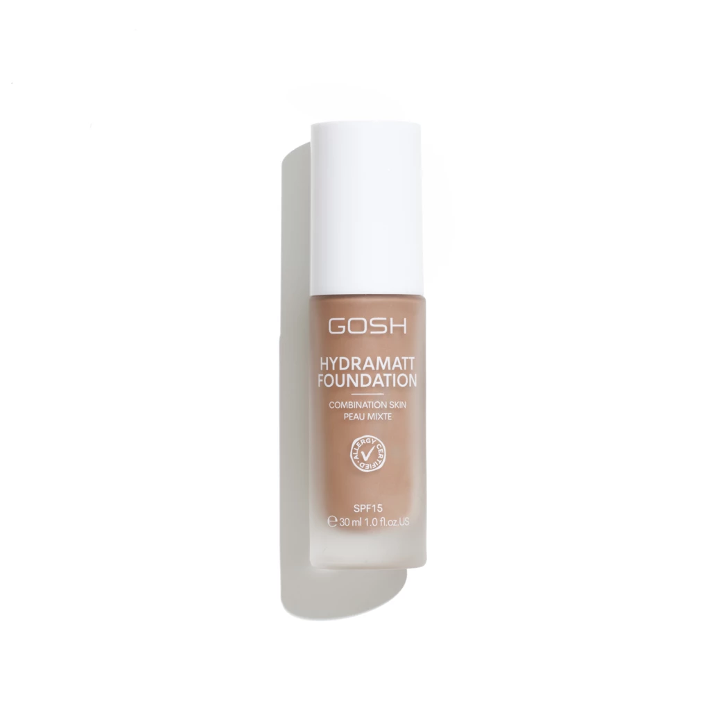 Gosh Hydramatt Foundation Combination Skin Peau Mixte 014N Dark 30 ml