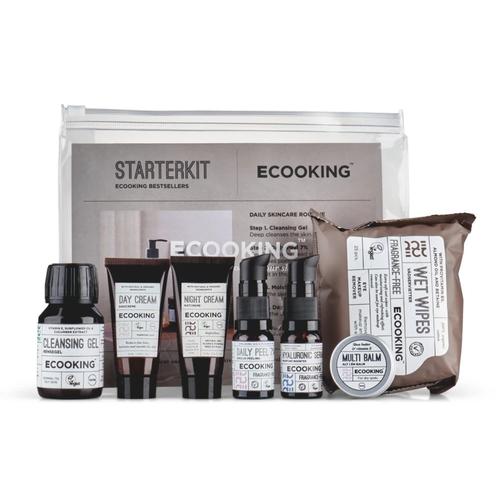 Ecooking - Starter Kit - Skincare With Wet Wipes på KICKS.se