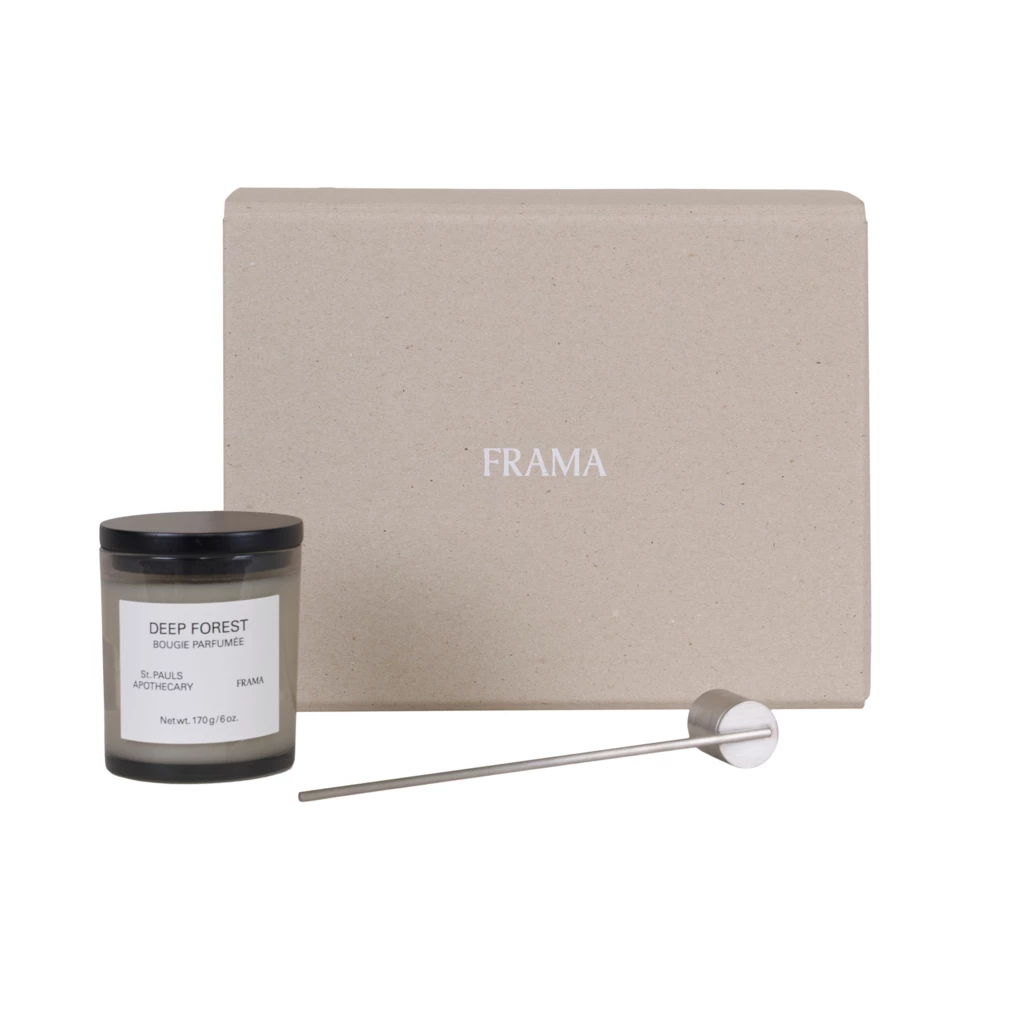 Deep Forest Scented Candle + Snuffer 170 g