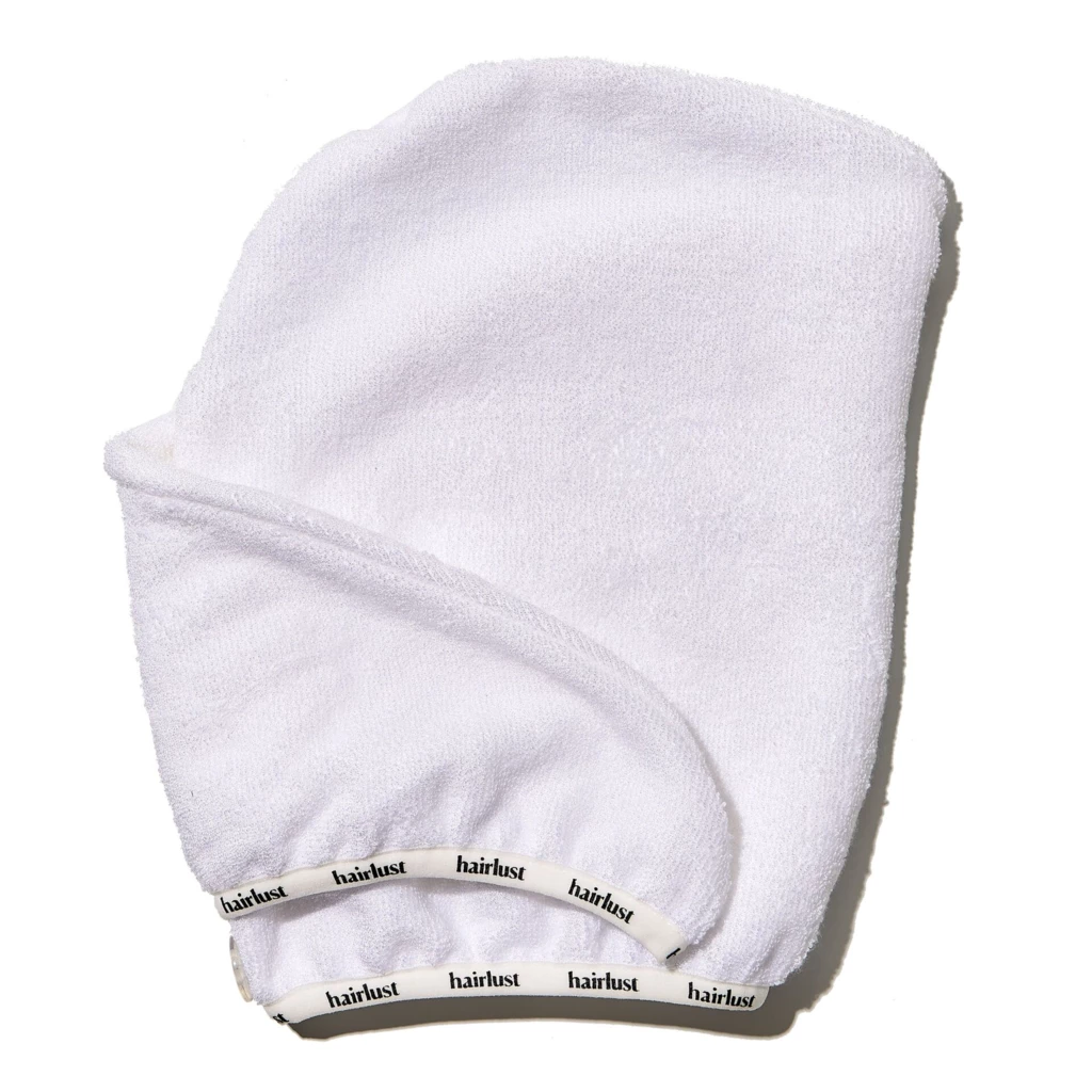 Hairlust - Bamboo Hair Towel Wrap Whiteosoitteessa Kicks.fi