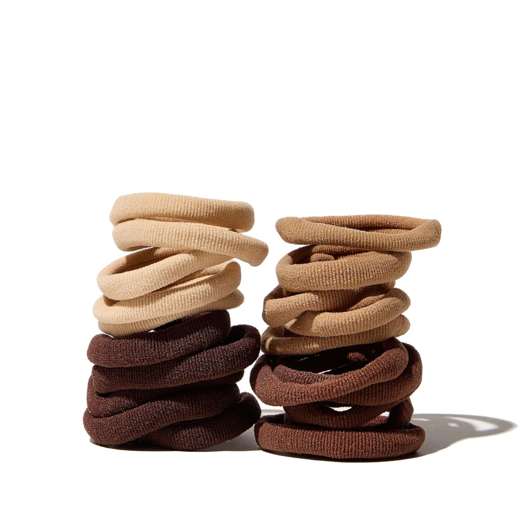Hairlust - Elastic Hair Ties 20 Pack Coffee på KICKS.se