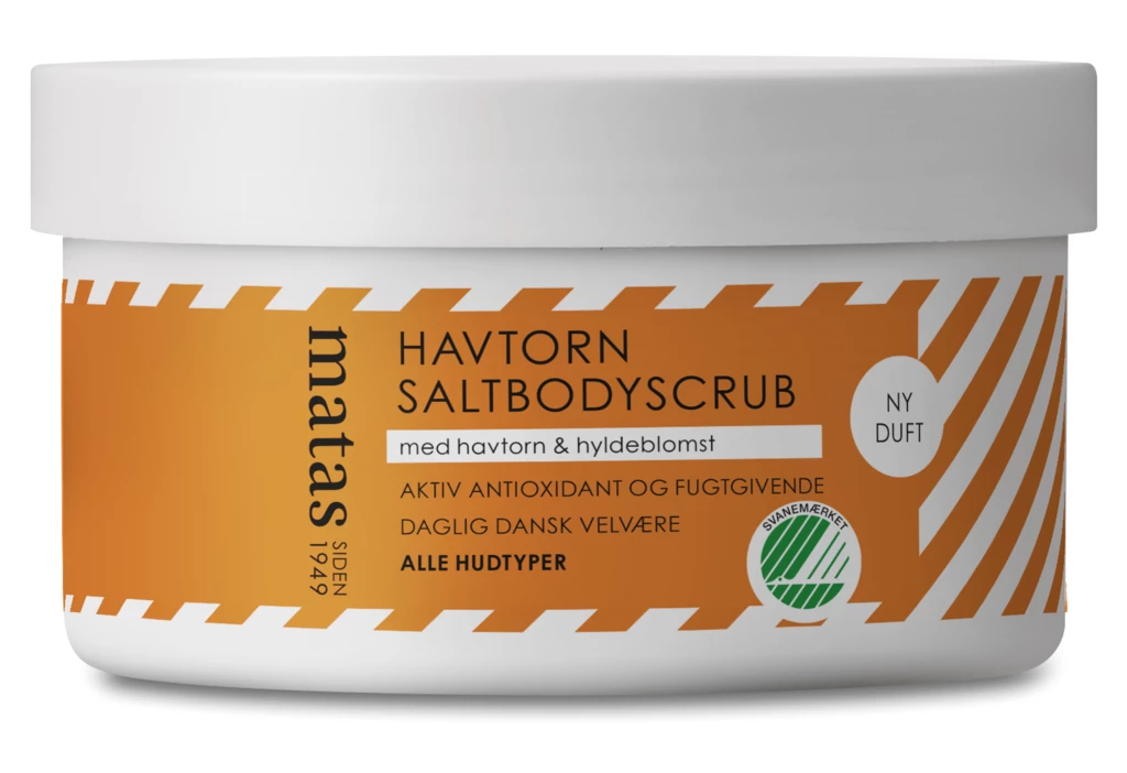 MATAS STRIBER - Sea Buckthorn & Elderflower Salt Body Scrub For Senstive Skin 250 ml på KICKS.se