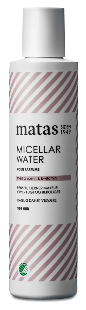 MATAS STRIBER - Micellar Water For Dry Skin Fragrance Free 250 ml på KICKS.se