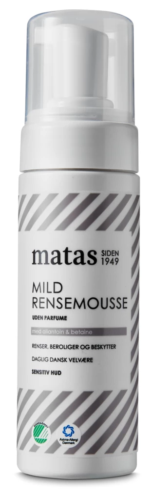 MATAS STRIBER - Mild Cleansing Mousse For Sensitive Skin Fragrance Free 150 ml på KICKS.no