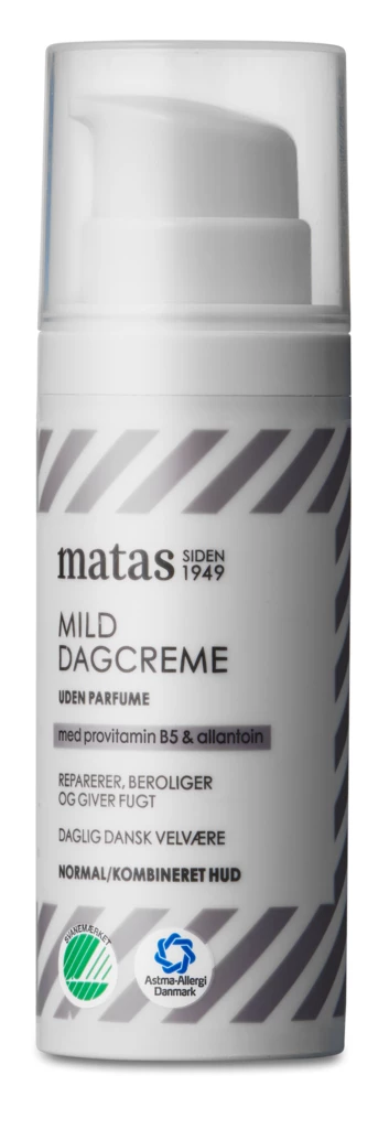 MATAS STRIBER - Mild Day Creme For Normal/Combination Skin Fragrance Free 50 ml på KICKS.se