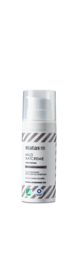 MATAS STRIBER - Mild Night Creme Normal/Combination Skin Fragrance Free 50 ml på KICKS.se