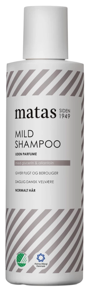 MATAS STRIBER - Mild Shampoo Fragrance Free 250 ml på KICKS.no