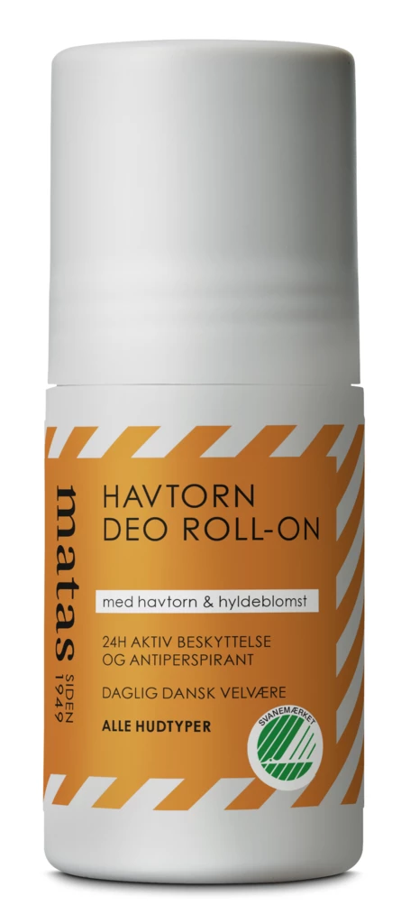 MATAS STRIBER - Sea Buckthorn & Elderflower Deodorant Roll On 50 ml på KICKS.no