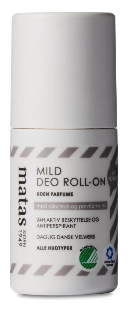 MATAS STRIBER - Mild Deo Roll-On 24H Antiperspirant Fragrance Free 50 ml på KICKS.se