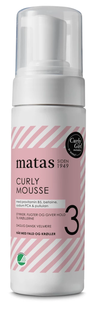 MATAS STRIBER - Curly Mousse 150 ml på KICKS.no