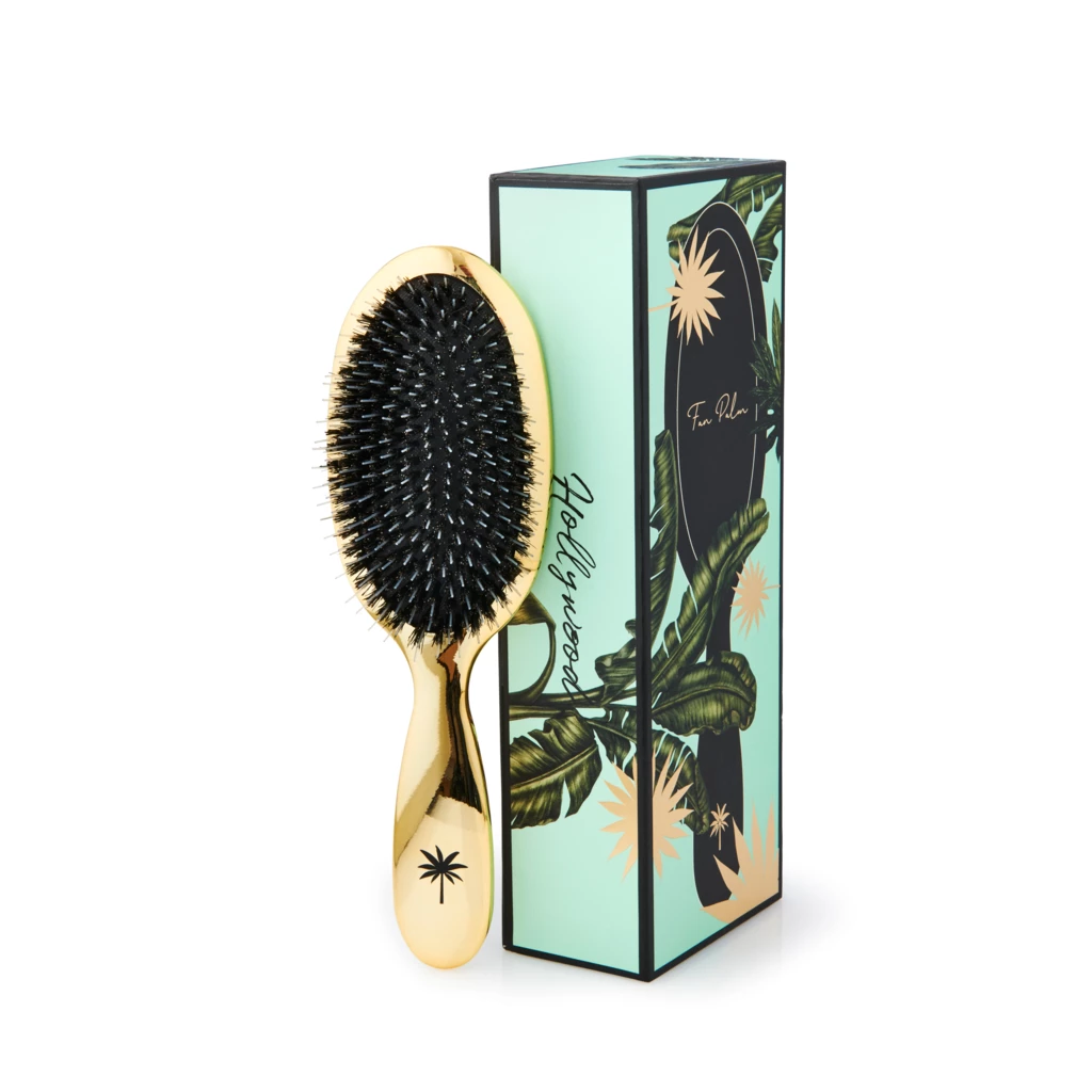 Fan Palm - Boar- & Nylon Brush Medium Hollywood på KICKS.se