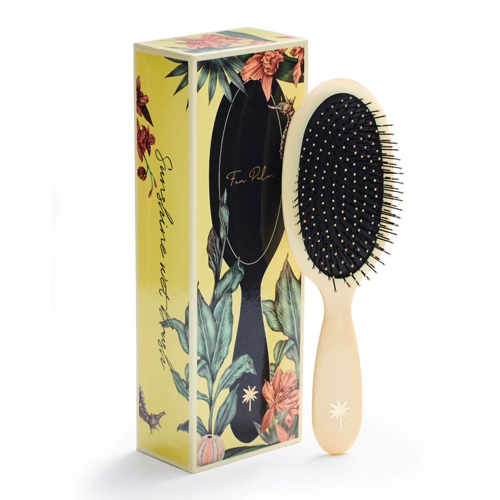 Fan Palm - Wet Brush Medium Sunshine på KICKS.no