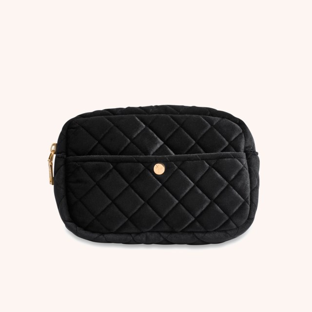 Beauty Bag Medium Black Velvet