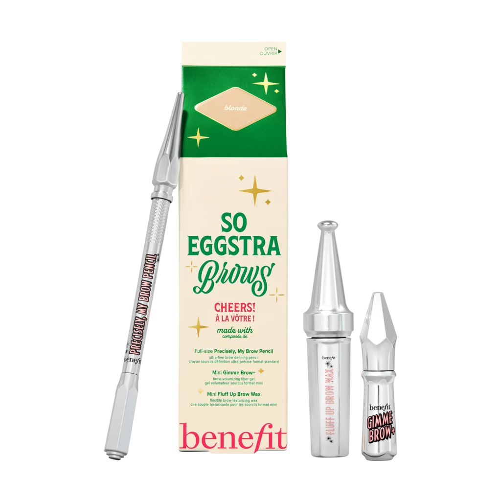 Benefit - So Eggstra Brows - Brow Pencil, Brow Wax & Brow Gel Christmas Beauty Set 3/3osoitteessa Kicks.fi