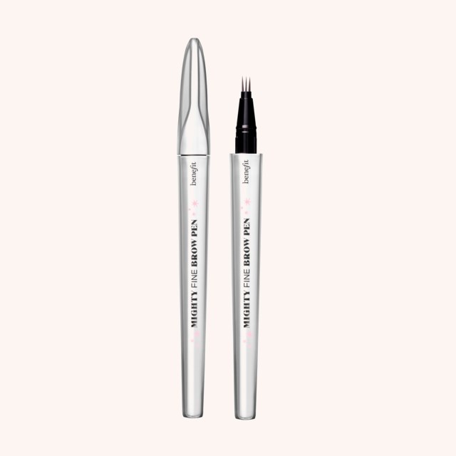 Mighty Fine Brow Pen - Superfine Triple Tip Brow Pen 4 Warm Deep Brown