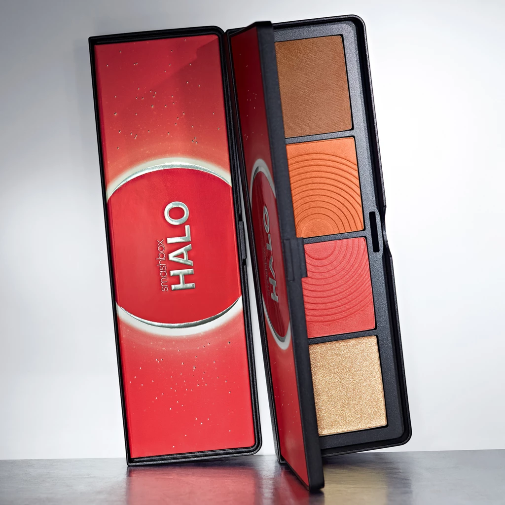 Smashbox - Halo Sculpt + Glow Face Palette Coral Saturation på KICKS.se