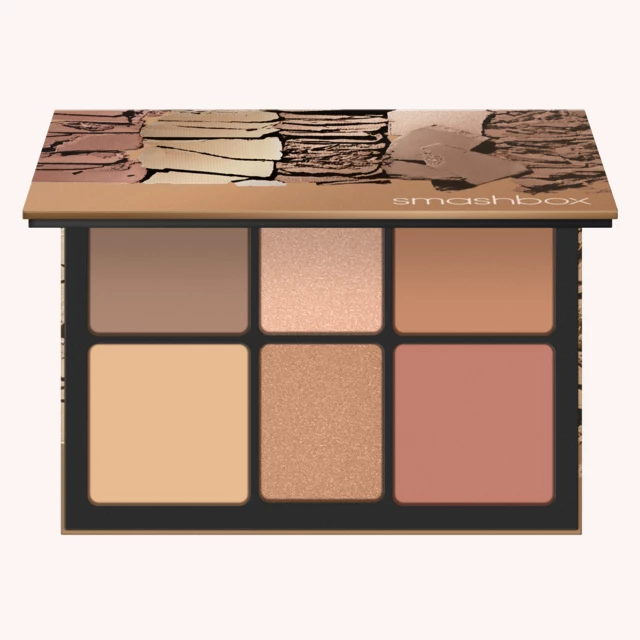Cali Contour & Highlighter Face Palette Light Medium Cali Contour & Highlighter Face Palette Light Medium