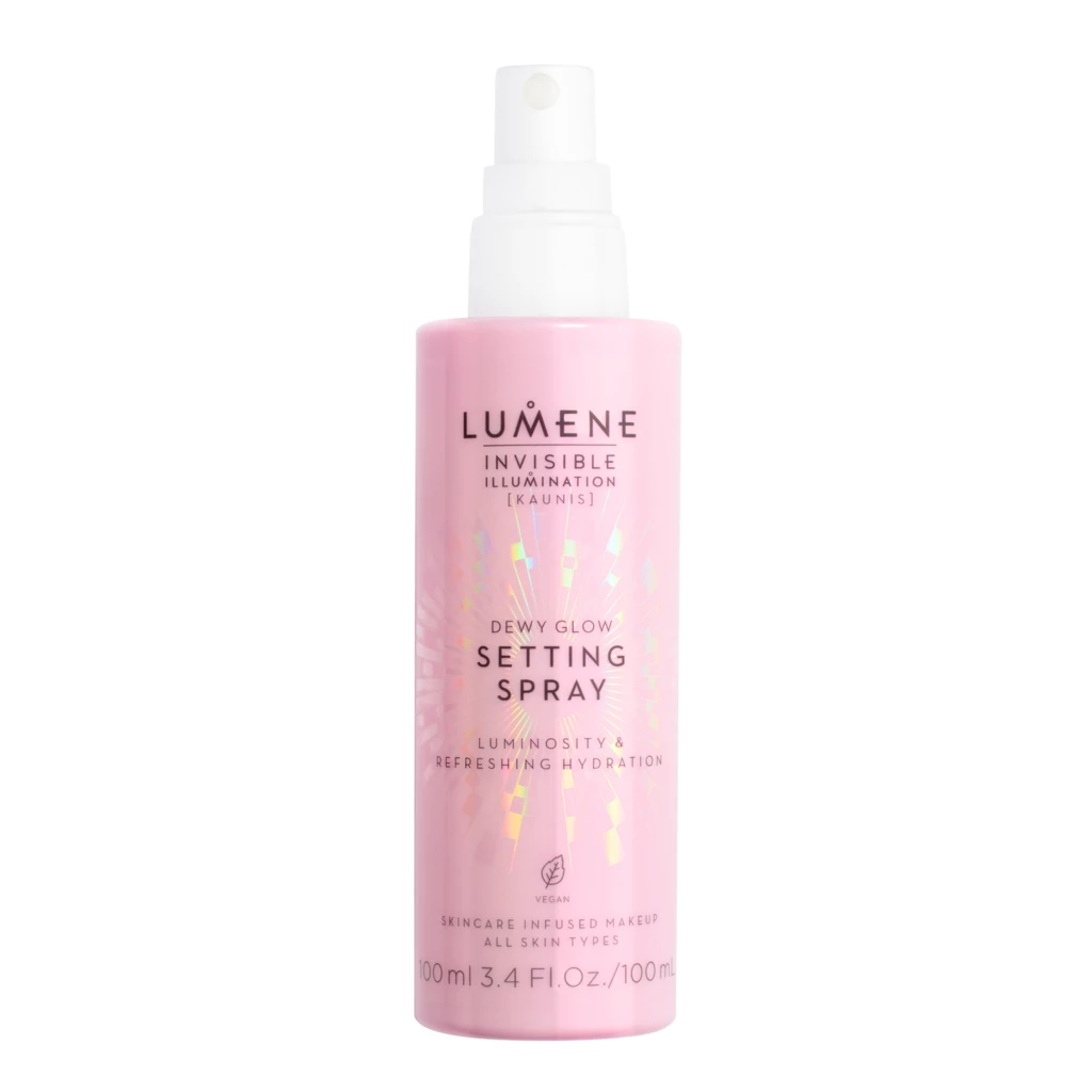 Lumene - Invisible Illumination Dewy Glow Setting Spray 100 mlosoitteessa Kicks.fi