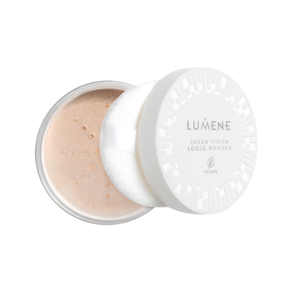 Lumene - Sheer Finish Loose Powder Translucent på KICKS.se