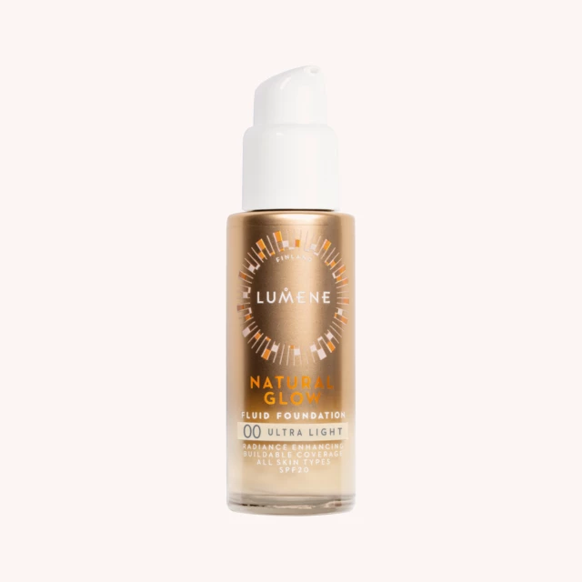 Natural Glow Fluid Foundation 00 Ultra Light Natural Glow Fluid Foundation 00 Ultra Light