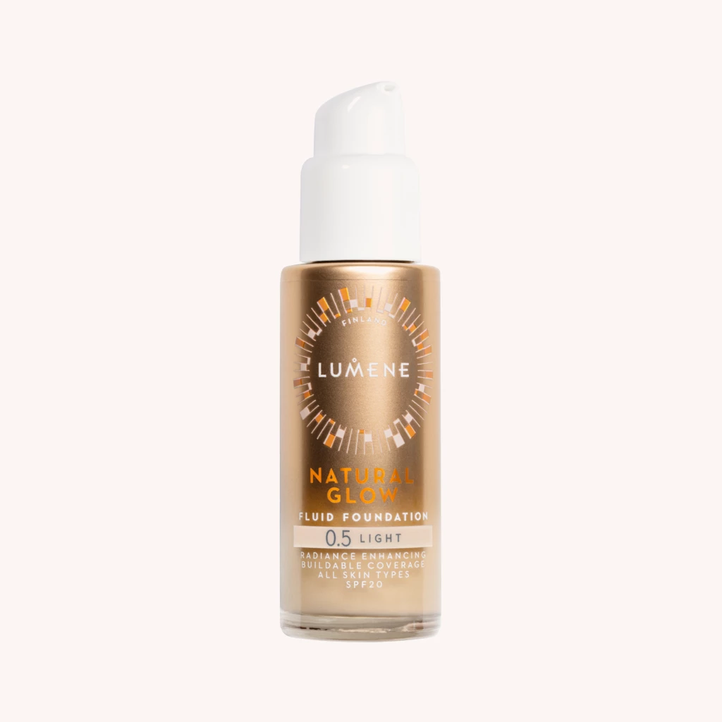 Natural Glow Fluid Foundation 0.5 Light