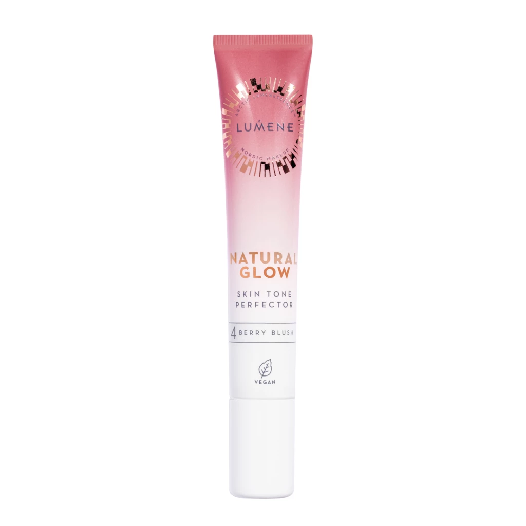 Lumene - Natural Glow Skin Tone Perfector 4 Berry Blushosoitteessa Kicks.fi