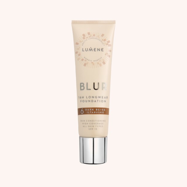 Blur 16H Longwear SPF15 Foundation 6 Dark Beige Blur 16H Longwear SPF15 Foundation 6 Dark Beige