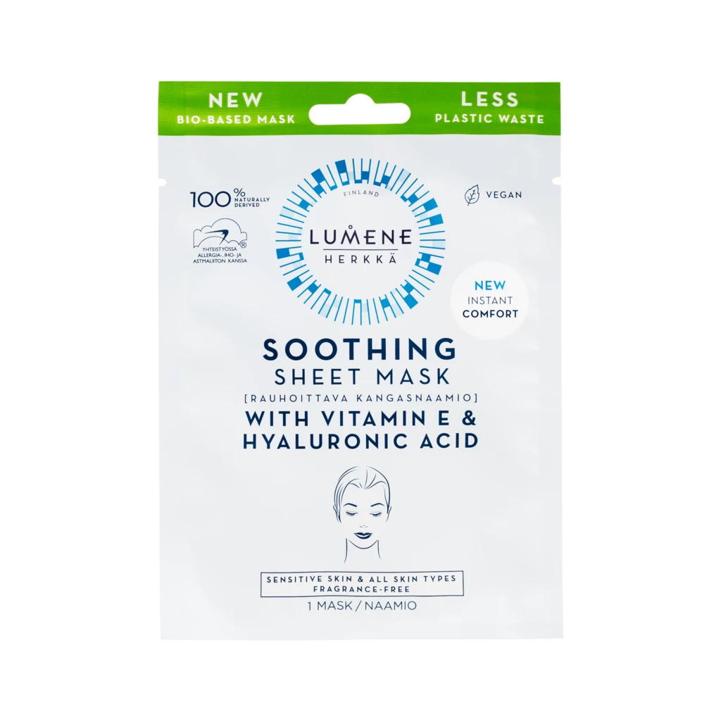 Lumene - Soothing Sheet Maskosoitteessa Kicks.fi