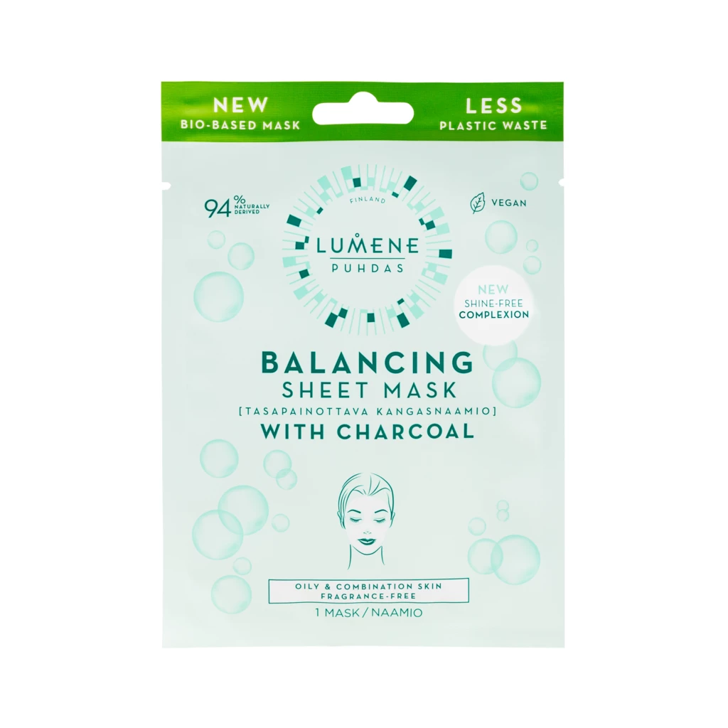 Lumene - Balancing Sheet Mask på KICKS.se