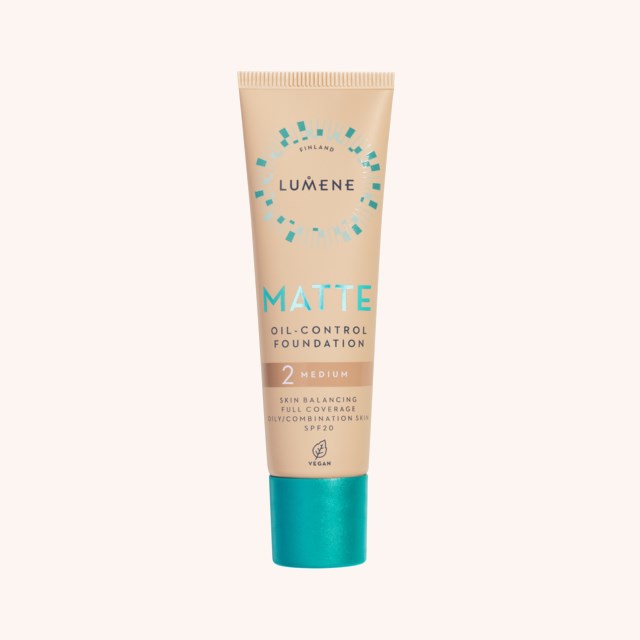 Matte Oil-Control Foundation SPF20 2 Medium Matte Oil-Control Foundation SPF20 2 Medium