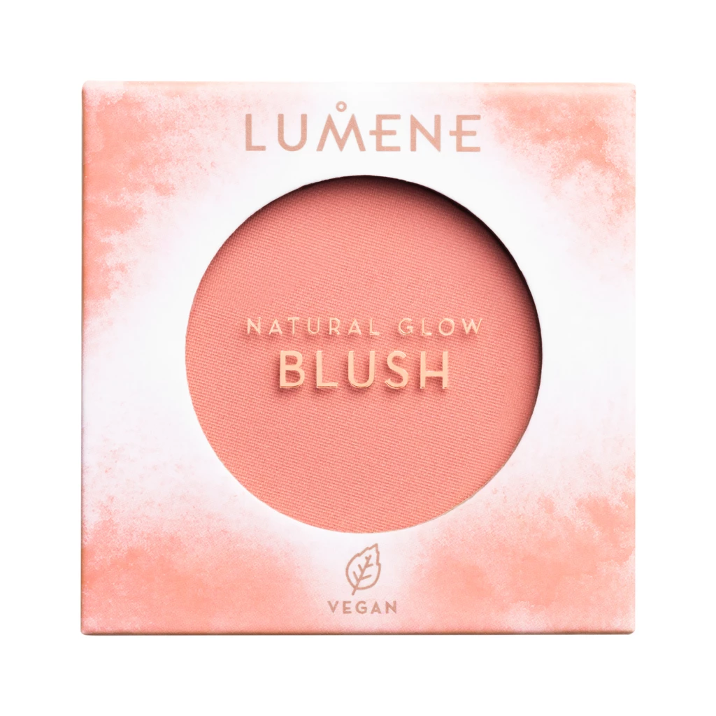 Lumene - Natural Glow Blush 1 Coral Glow på KICKS.no