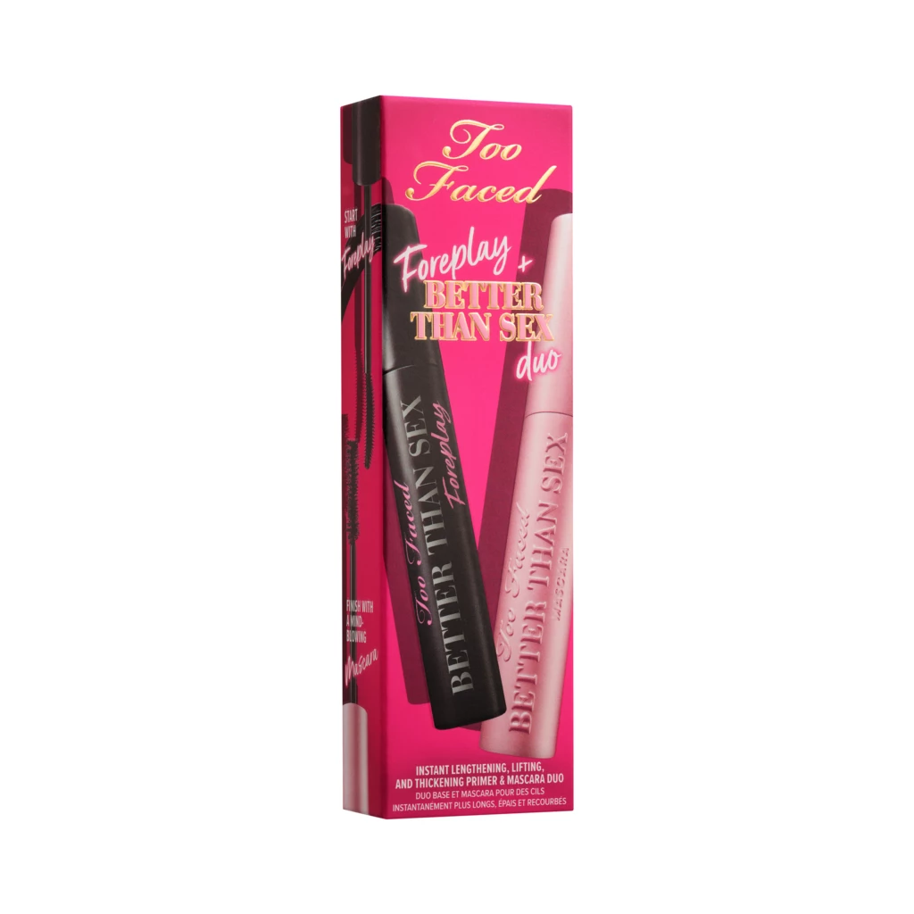 Too Faced - Foreplay + Better Than Sex Duo an Sex Duoosoitteessa Kicks.fi