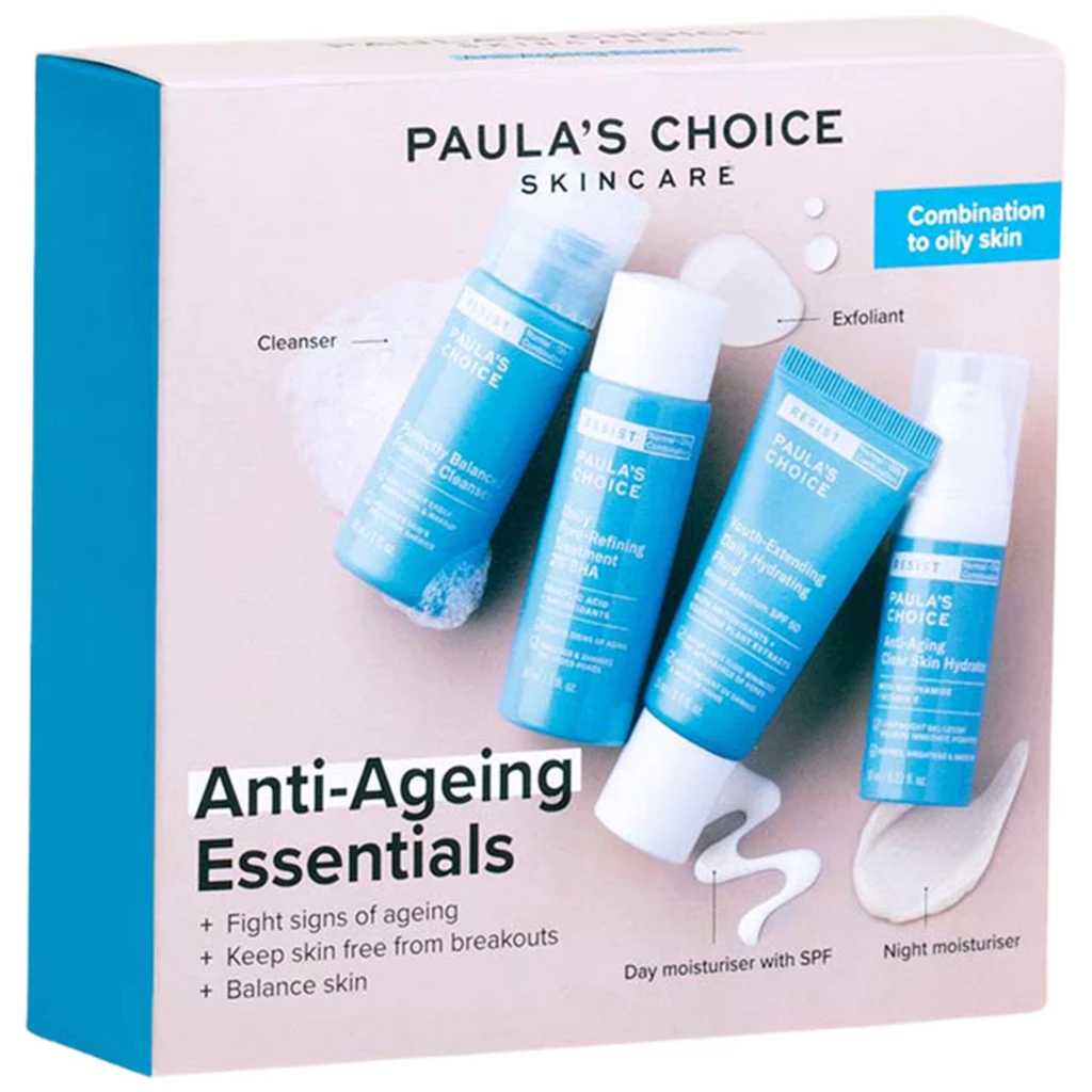 Paula's Choice - Trial Kit Anti-Ageing Combination To Oily Skin på KICKS.se