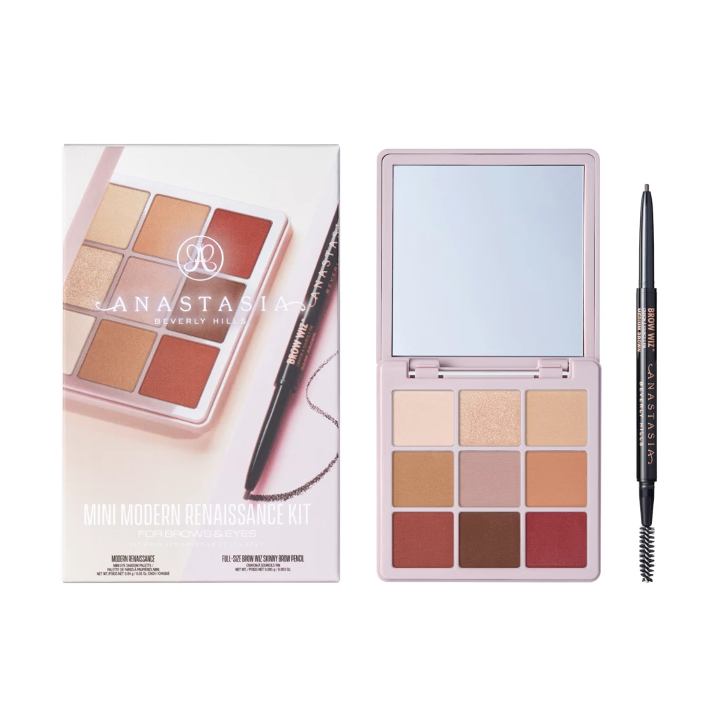 Anastasia - Mini Modern Renaissance + Brow Wiz Kit på KICKS.se