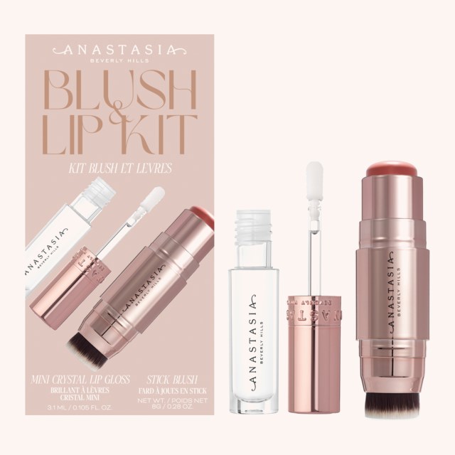 Stick Blush & Mini Lipgloss Kit Gift Box Stick Blush & Mini Lipgloss Kit Gift Box