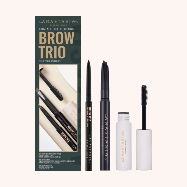 Frozen & Fuller Looking Brow Trio Gift Box Dark Brown Frozen & Fuller Looking Brow Trio Gift Box Dark Brown